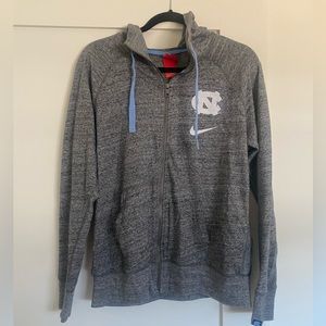 UNC Nike Full Zip Hoodie